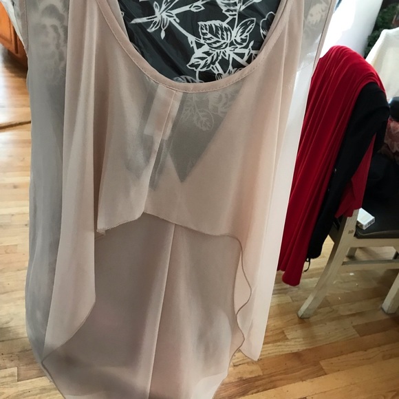 Moon Collection  size XL ballet pink / flesh tone camisole gold detail NWOT - Picture 5 of 15